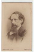 Photographs ? Literature ? Charles Dickens  an original carte de visite portrait of Dickens by R W