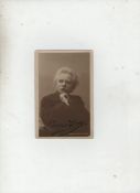 Music ? Autograph ? Edvard Grieg  postcard sized photograph of Grieg by Otto Borgen dated 1907^