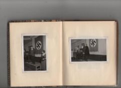 WWII ? Nazi era autograph and photo album compiled by a schoolboy in Germany during the 1930s^ some