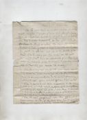 Northumberland ? Bamburgh ? Dr John Sharp archive of letters 1772-74 being the correspondence to