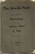 The Jewish Peril ? The Protocols of The Elders Of Zion. The Britons^ 1920^ 3rd edition^ 2nd