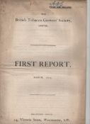 Tobacco growing in Britain printed report of the British Tobacco Growers? Society^ their first