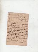 India ? John Dickinson^ Chairman of the Indian Reform Society autograph letter signed by John