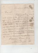 Medical ? Edinburgh ? autograph ? Andrew Duncan Snr ? leading early 19th c physician good autograph