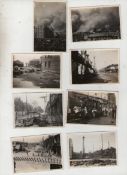 China ? Sino-Japanese War fine collection of approx 46 original snapshot photographs dating from