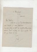 Autograph ? Literature ? Sir Noel Coward autograph letter signed ?Noel? to ?Dear Dorothy (possibly