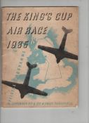 Ephemera ? aviation original programme for the 1935 King?s Cup Race. Slight dusting to outside