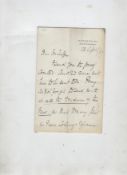 Autograph ? science ? Lyon Playfair autograph letter signed  dated April 28th 1887 concerning the