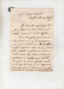 Italy early 19th c file of manuscript documents relating to Giovanni Neri Badia of Castel