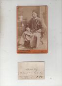 Photograph ? China ? Admiral Ding Ruchang (?Admiral Ting?) rare cabinet style photograph showing