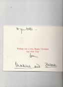 Autographs ? Royalty ? Prince Charles and Diana^ Princess of Wales^ Christmas card sent to one of