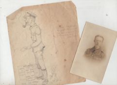 Original WWI sketches ? the diary of Lance Corporal J Gregson covering January to September 1918^