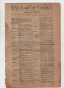 London Gazette edition for November 14th 1769^ folio 4pp^ including a list of newly appointed
