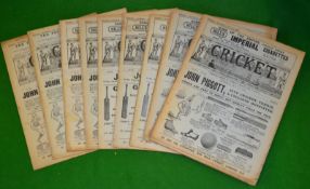 Collection of 1900/02 Cricket Magazines - titled Cricket: A Weekly Record Of The Game to incl 15x