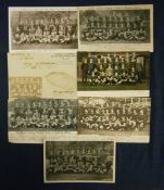 Selection of South Africa Rugby Team Postcards â€“ photographs range from 1906 onwards, some with
