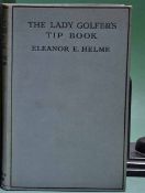 Hezlet, May - "Ladies Golf" 1st ed 1904 â€“rebound in full green morocco leather â€“ marble end