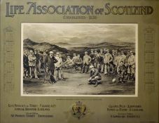 Brown, Michael James (1853-1947) 1904 Life Association of Scotland Golfing Calendar titled "FIRST