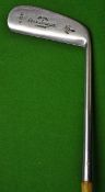 Fine Wilson Gene Sarazen signature long hosel blade putter - c/w 7.5" neck, chamfered top line and a