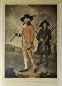 Abbott, Lemual Francis (1760-1803) - large colour lithograph of William Innes Captain Blackheath