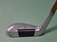 Good longnose alloy putter with central fibre face insert â€“ stamped to the crown "Made In Scotland