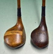 Large head "True Line" socket head spoon with striped top aiming line together with T Auchterlonie