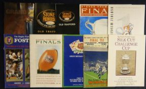 Selection of Rugby League Match Programmes â€“ including at Manchester United from 1986-1996