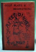 Andre, R - "Golf Plays and Recitations" 1st ed 1903/4 - original pictorial red cloth boards