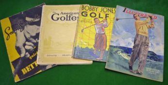 Golf Magazines and other related periodicals from the 1920/30s to incl "Bobby Jones on Golf"