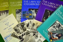 Interesting Tennis Selection from 1948 Onwards - to include programmes, players photograph cards,