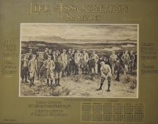 Brown, Michael James (1853-1947) 1901 Life Association of Scotland Golfing Calendar titled "