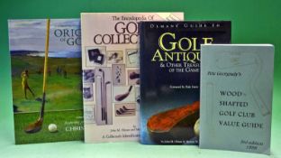 Golf Collectors Reference Books, Guides and Catalogue (4) â€“ to incl Mort Olmans` "Encyclopaedia of