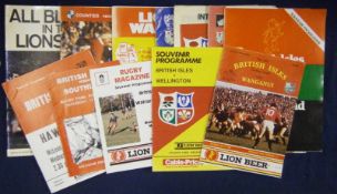 Selection of 1983 British Lions Tour to New Zealand Rugby Programmes â€“ to include v New Zealand