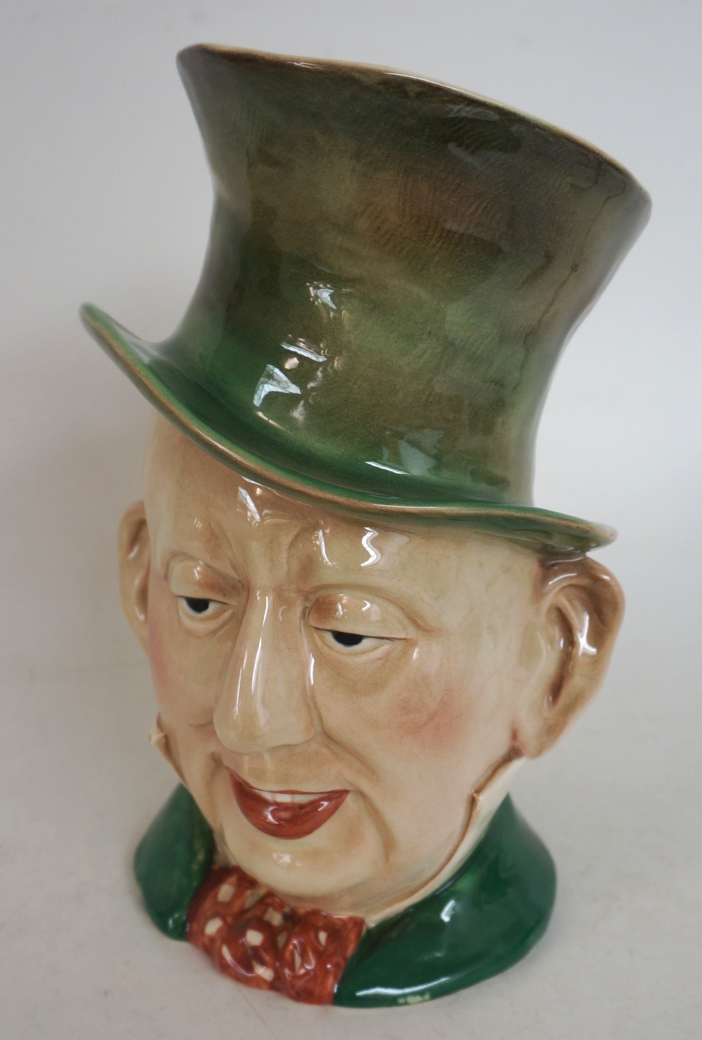 BESWICK WARE CHARACTER JUG
Micawber, in the form of a gentleman in a top hat and high collar