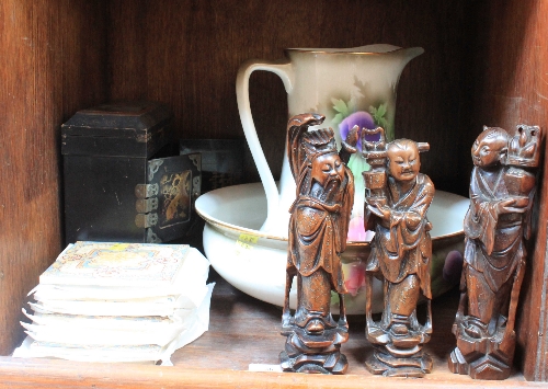 SECTION 36.  Ten matching Victorian tiles (6 inches x 6 inches), a jug and basin, three inlaid