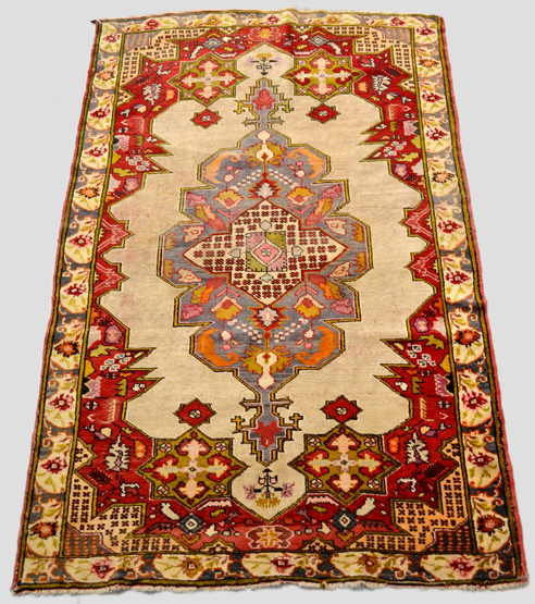 Anatolian rug, probably Konya area, Central Anatolia, 20th century, 7ft. 7in. x 4ft. 10in. 2.31m.