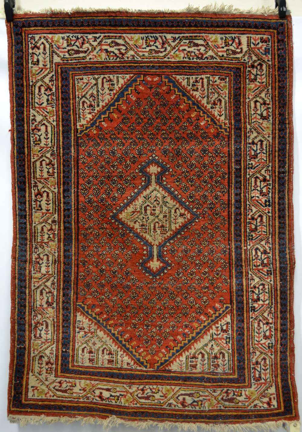 Two Seraband rugs, (a near pair), north west Persia, 20th century, 4ft. 11in. x 3ft. 6in. 1.50m. x