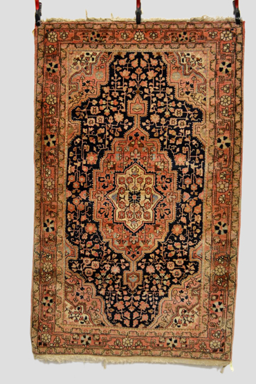 Jozan rug, north west Persia, 20th century, 6ft. 9in. x 4ft. 2in. 2.05m. x 1.27m. Together with a