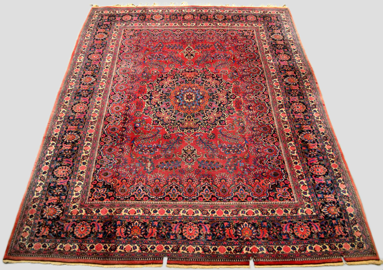 Mashad carpet, Khorasan, north east Persia, mid-20th century, 13ft. x 10ft. 3in. 3.96m. x 3.12m.