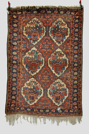 Bakhtiari rug, Chahar Mahal Valley, south west Persia, about 1930s, 6ft. 6in. x 4ft. 9in. 1.98m. x