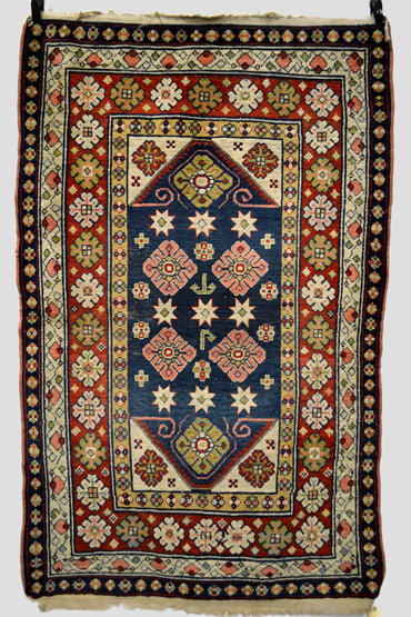 Erivan rug, Armenia, central Caucasus about 1920-30, 6ft.1in. x 3ft.11in. 1.86m. x 1.20m. Slight