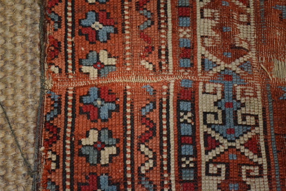 Bergama rug, west Anatolia, probably early 19th century, 3ft. 5in. x 2ft. 7in. 1.04m. x 0.79m. - Image 5 of 5