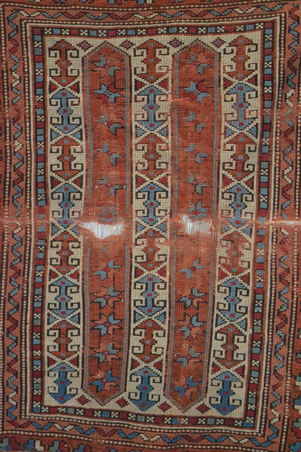 Bergama rug, west Anatolia, probably early 19th century, 3ft. 5in. x 2ft. 7in. 1.04m. x 0.79m. - Image 2 of 5