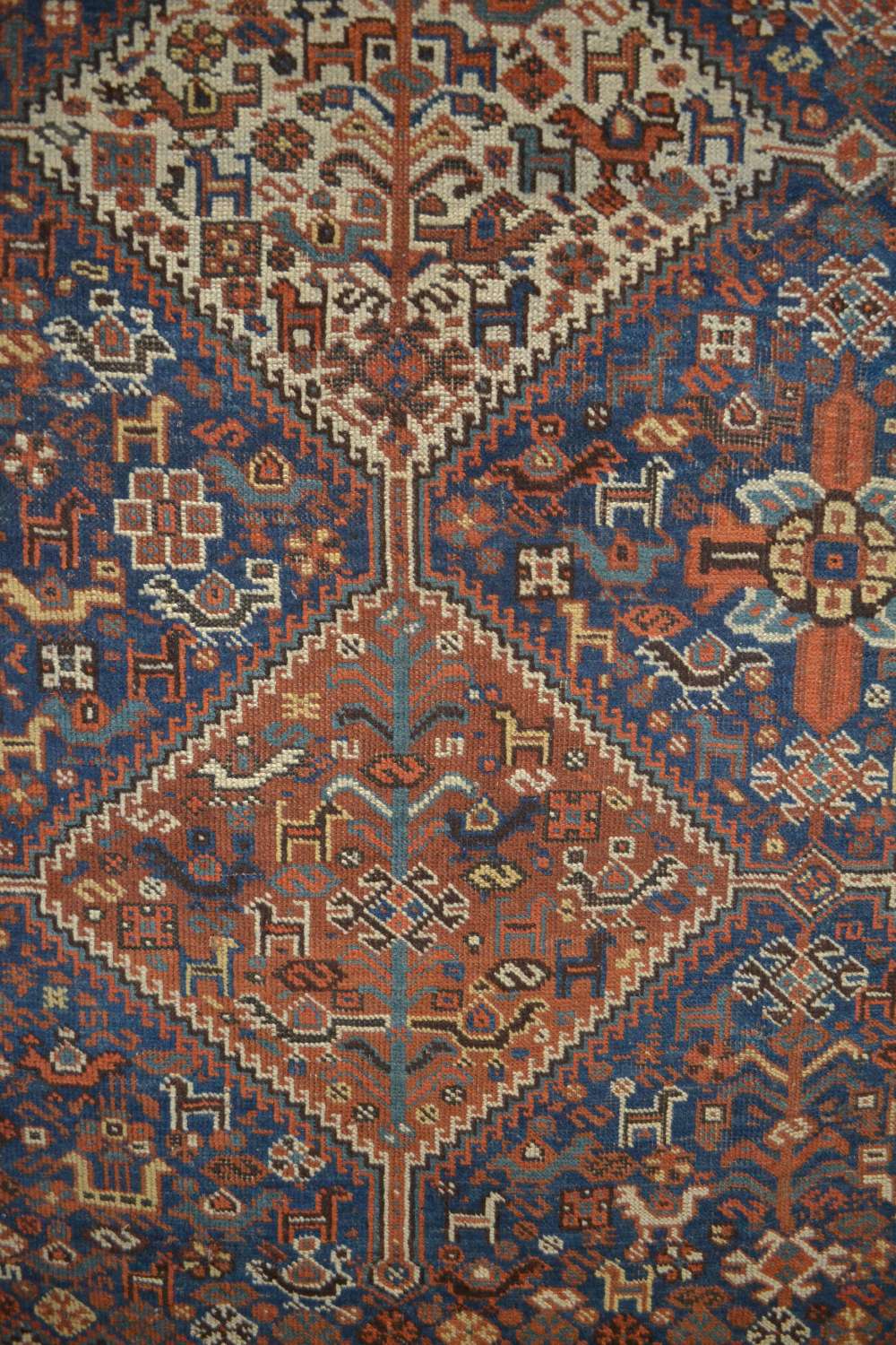Khamseh rug, Fars, south west Persia, late 19th/early 20th century, 6ft. 6in. x 5ft. 2in. 1.98m. x - Image 6 of 6