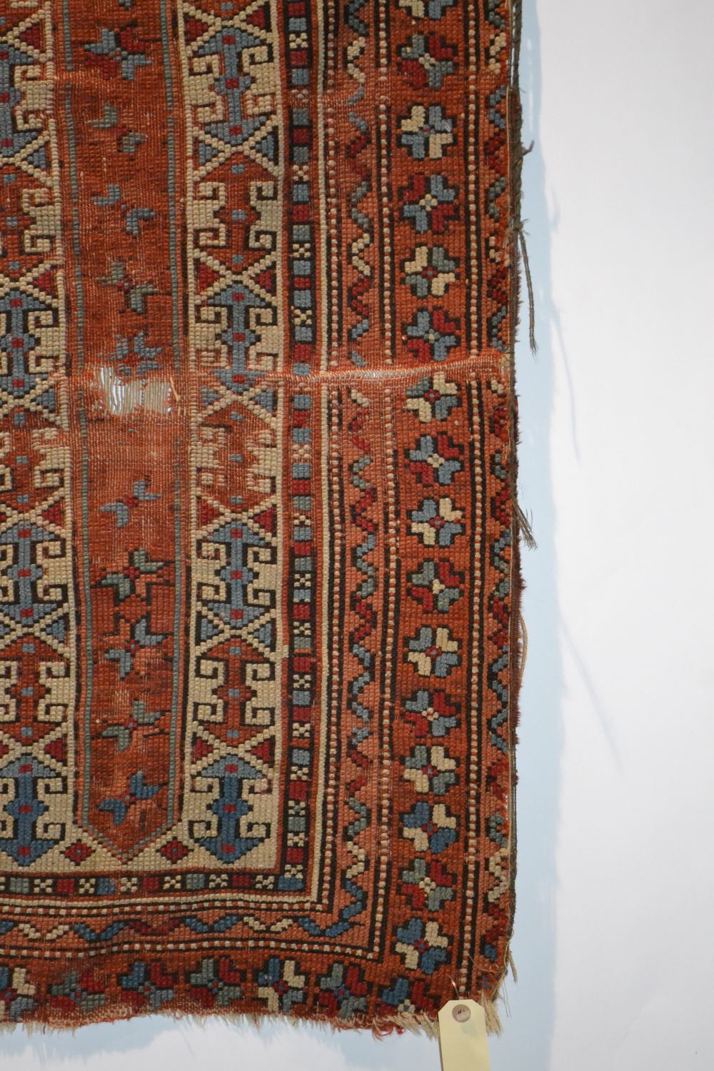 Bergama rug, west Anatolia, probably early 19th century, 3ft. 5in. x 2ft. 7in. 1.04m. x 0.79m. - Image 3 of 5