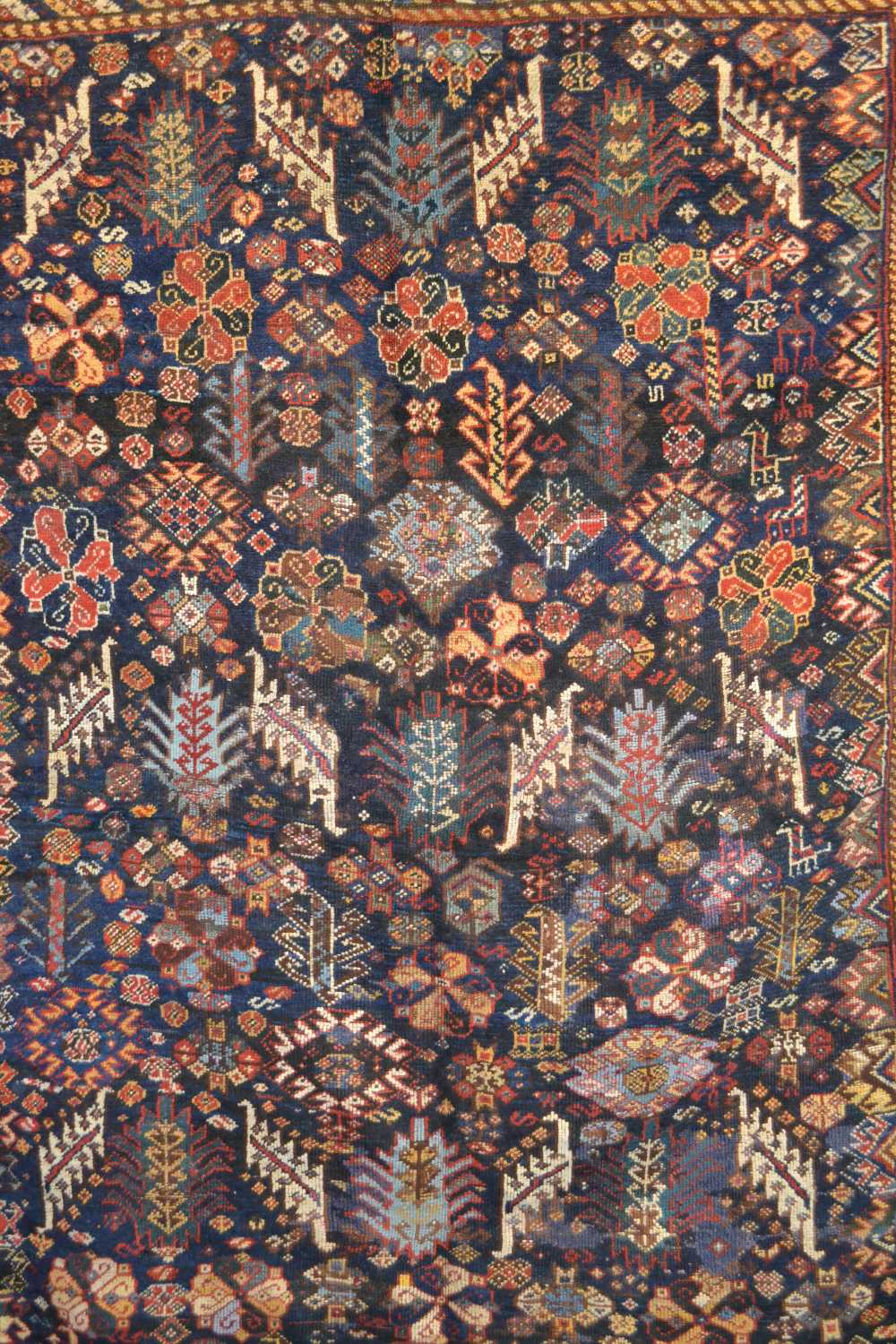 Good Luri rug, Fars, south west Persia, late 19th/early 20th century, 8ft. 5in. x 5ft. 9in. 2.56m. x - Image 2 of 7