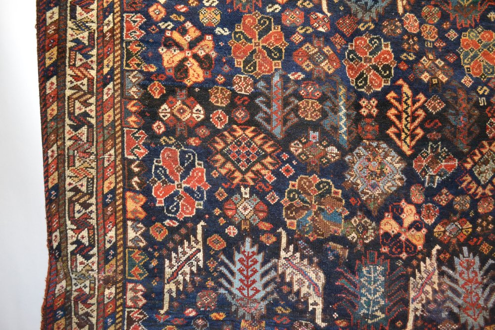 Good Luri rug, Fars, south west Persia, late 19th/early 20th century, 8ft. 5in. x 5ft. 9in. 2.56m. x - Image 6 of 7