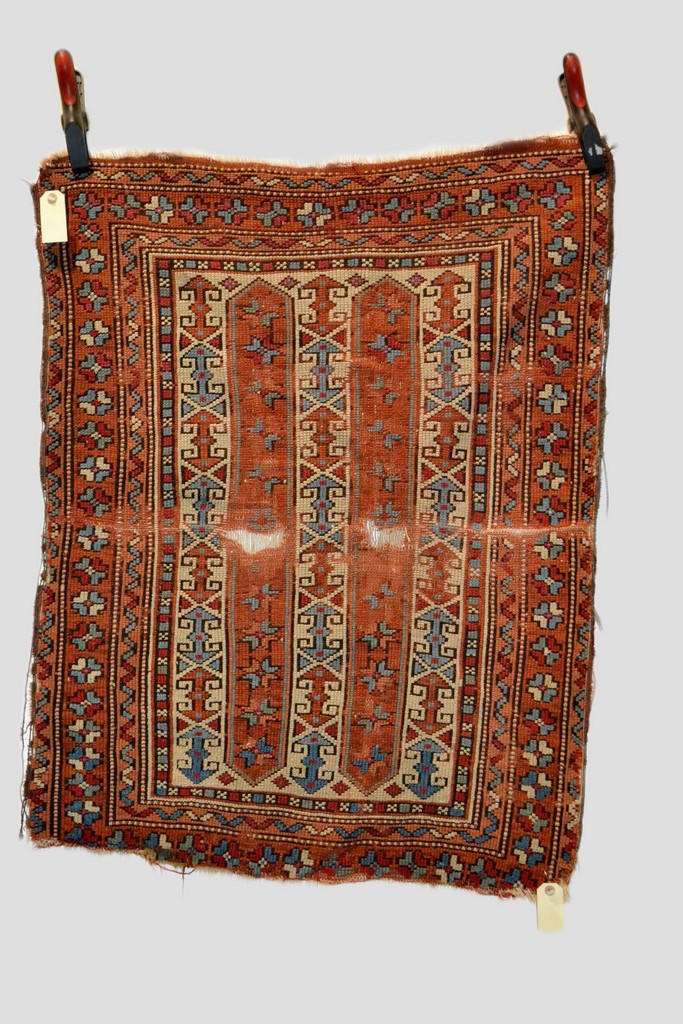 Bergama rug, west Anatolia, probably early 19th century, 3ft. 5in. x 2ft. 7in. 1.04m. x 0.79m.