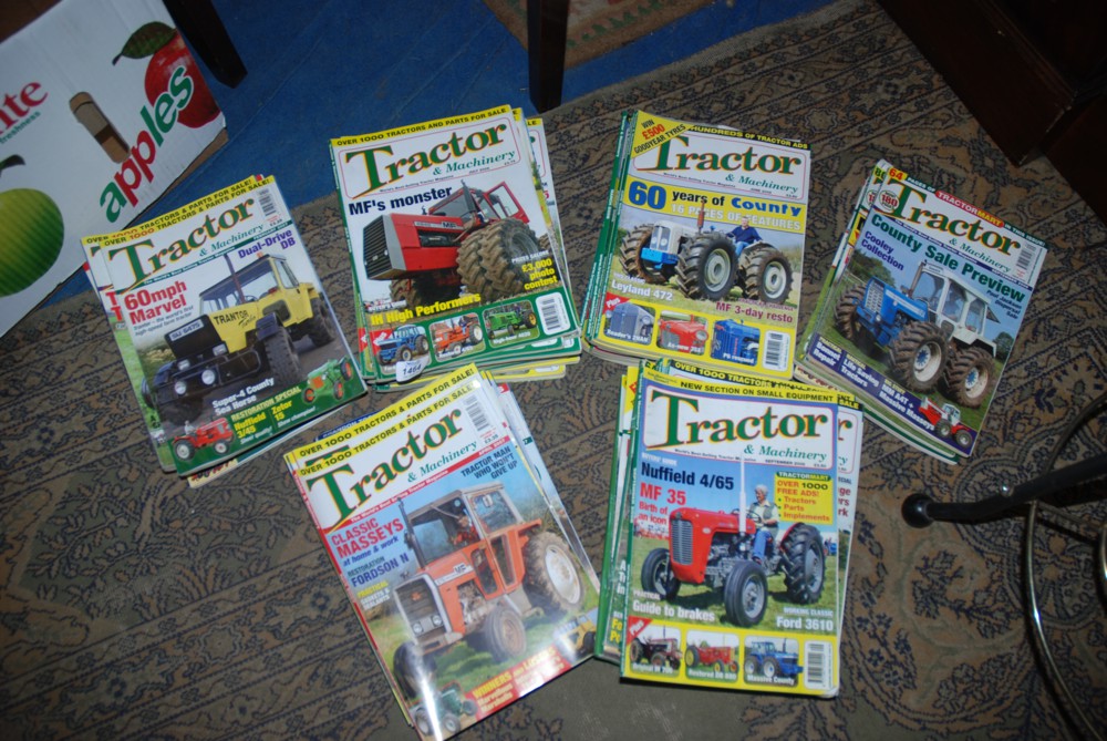 A quantity of Tractor and Machinery Magazines including  5 x 2005, 11 x 2006, 11 x 2007, 12 x 2007