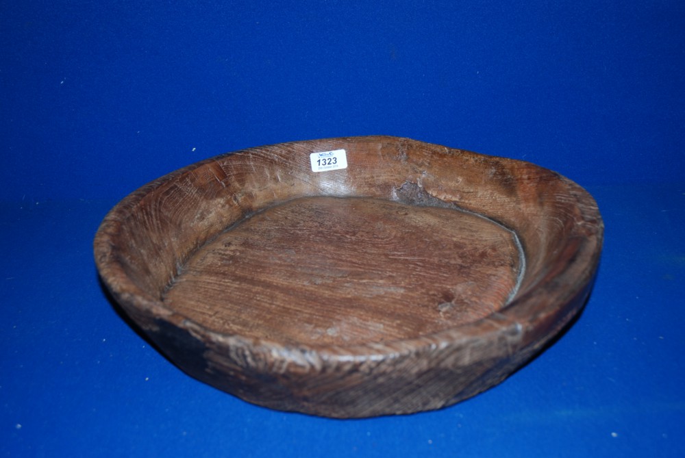 An antique Elm Bowl