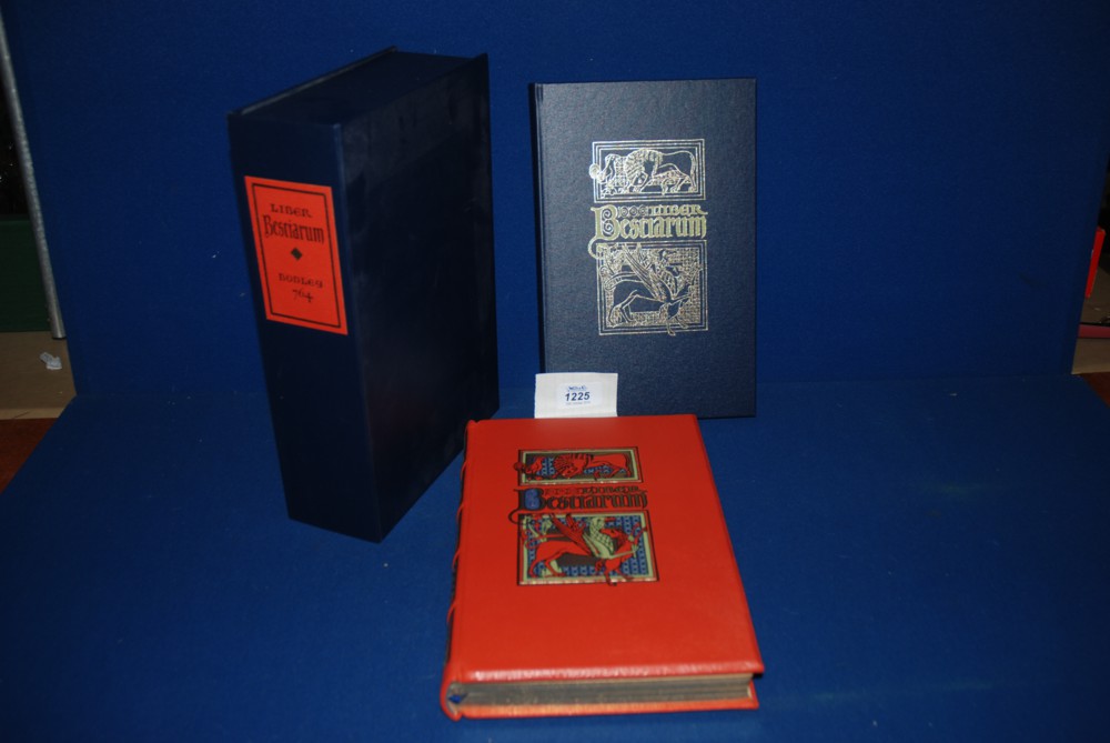 A beautifully illustrated boxed copy of Liber Bestiarum along with 'The Book of Translation and